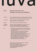 Carica l'immagine nel visualizzatore di Gallery, Crema viso anti-età ai polifenoli estratti da vinacce di uva Barbera